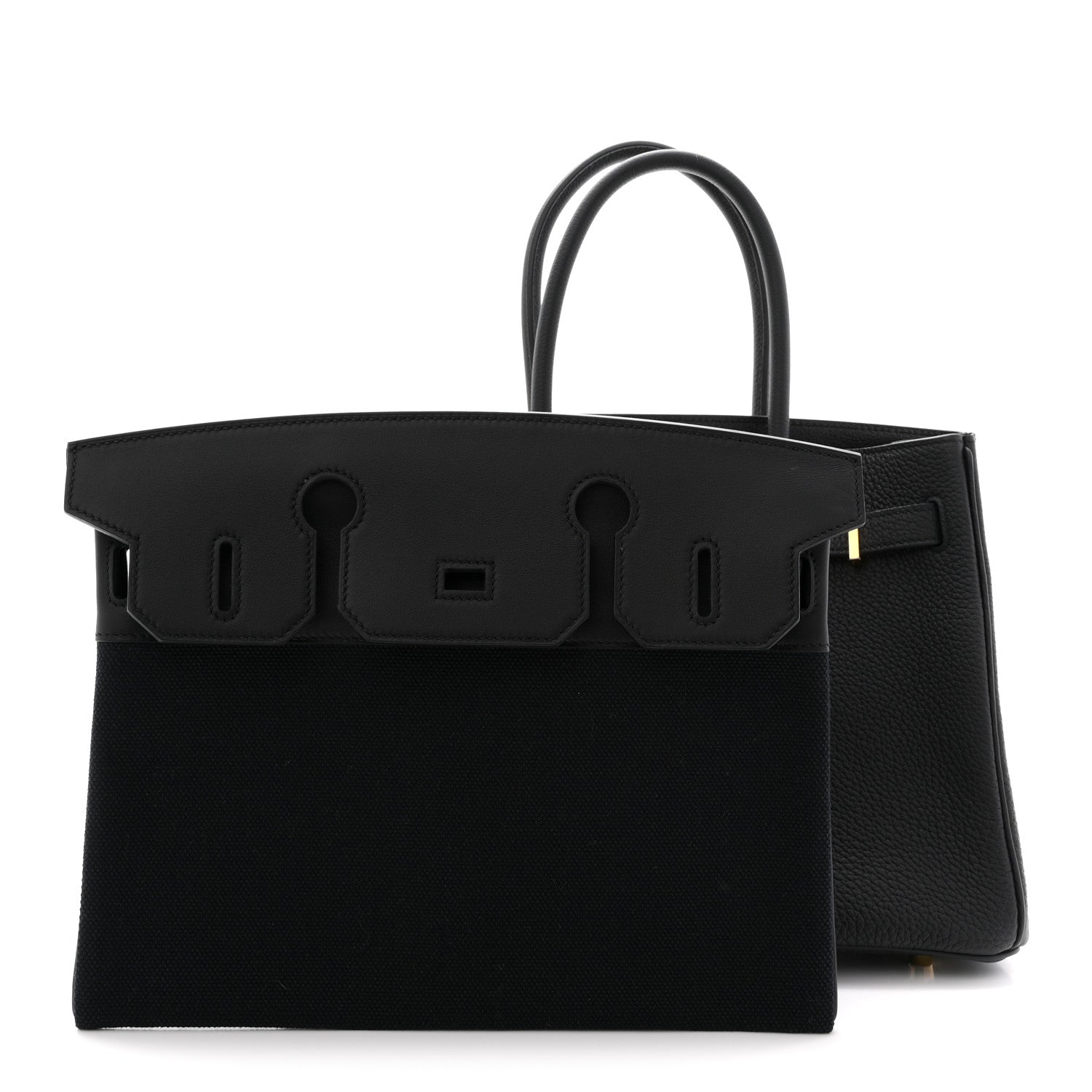 Hermes Togo Swift Canvas 3 in 1 Birkin 30 Black 3 of 13