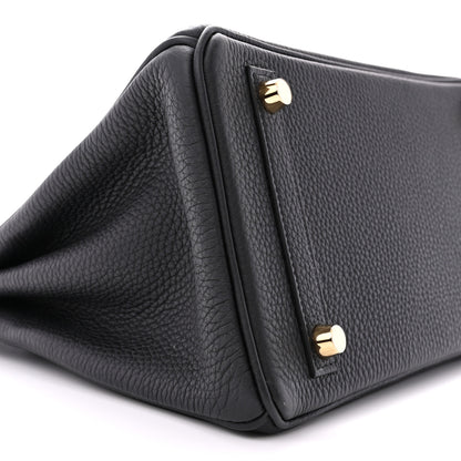 Hermes Togo Birkin 25 Black 9 of 11