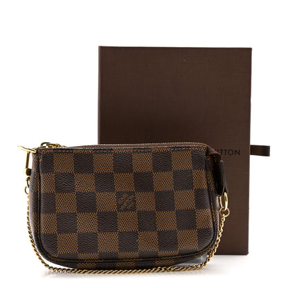 Louis Vuitton Damier Ebene Mini Pochette Accessories 10 of 10