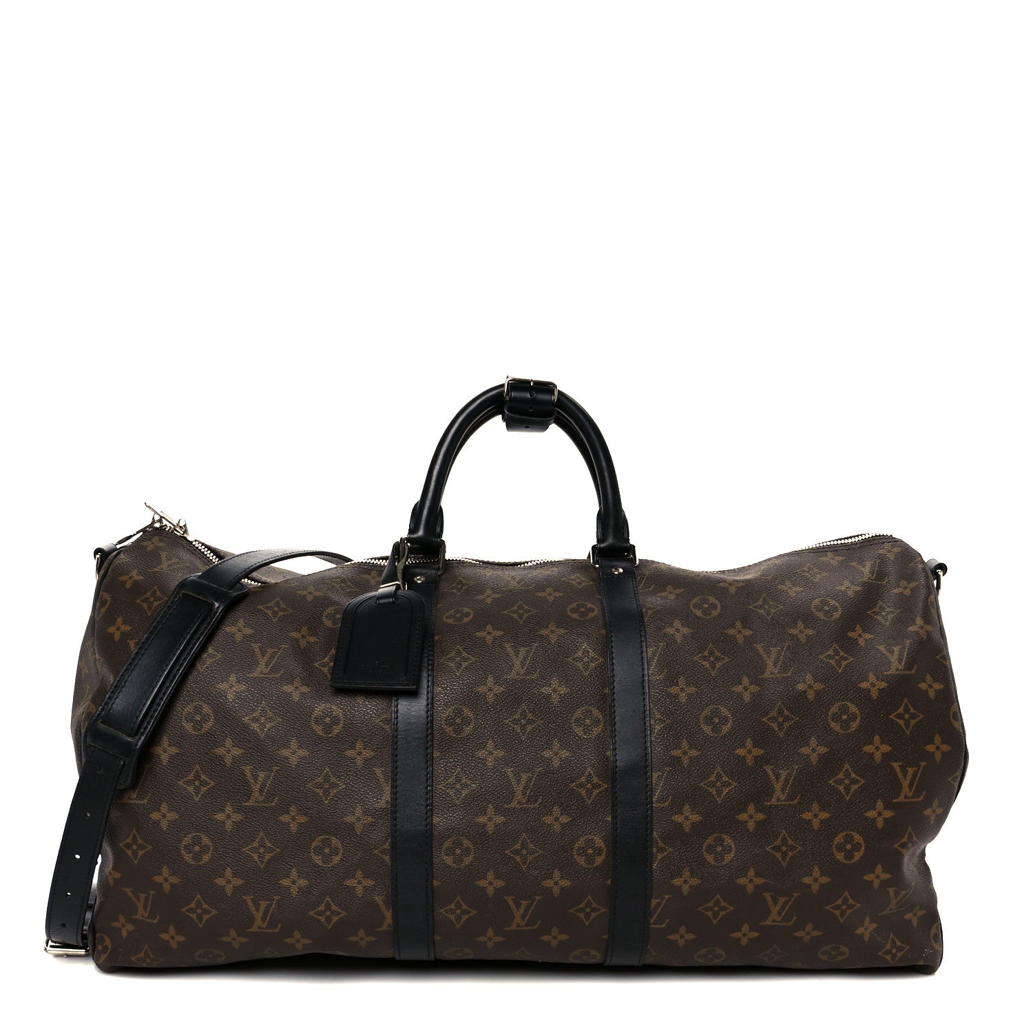 Louis Vuitton Monogram Macassar Keepall Bandouliere 55 1 of 11