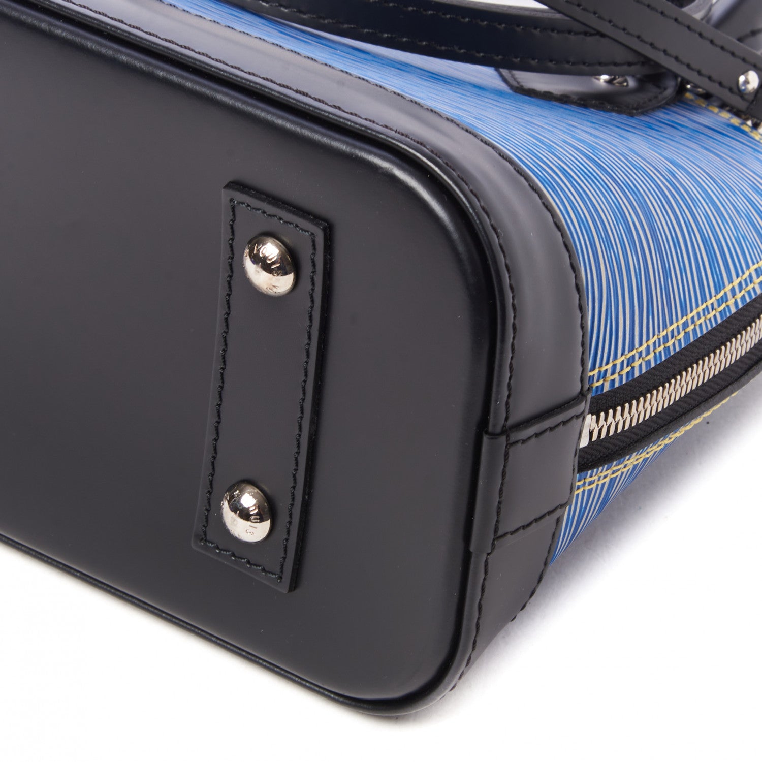 Louis Vuitton Epi Alma BB Denim Light 5 of 9
