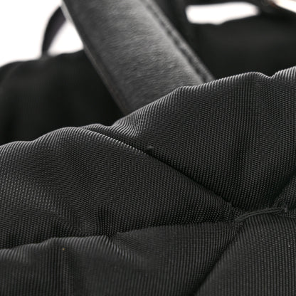 Prada Re-Nylon Nappa Triangle Quilted Padded Double Handled Zip Pocket Tote Black 12 of 12