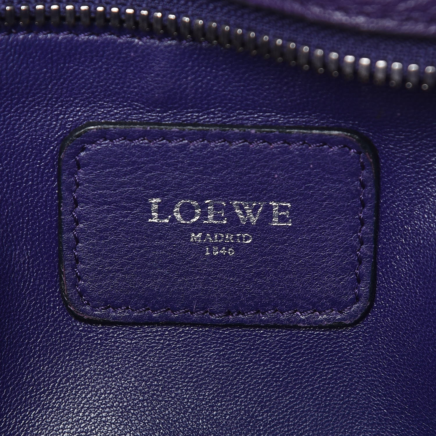 Loewe Goatskin Amazona 28 Violet 6 of 8