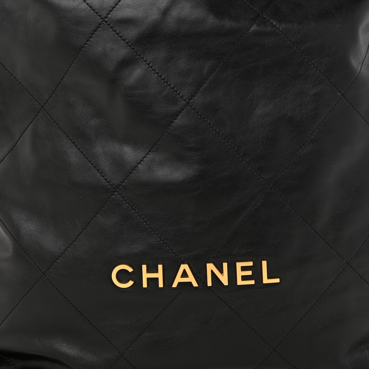 Chanel Shiny Calfskin Quilted Chanel 22 Backpack Black 8 of 10