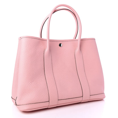 Hermes Vache Country Garden Party Tote 36 MM Rose Sakura 3 of 9