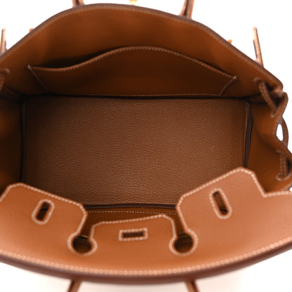 Hermes Togo Birkin 25 Gold 5 of 11