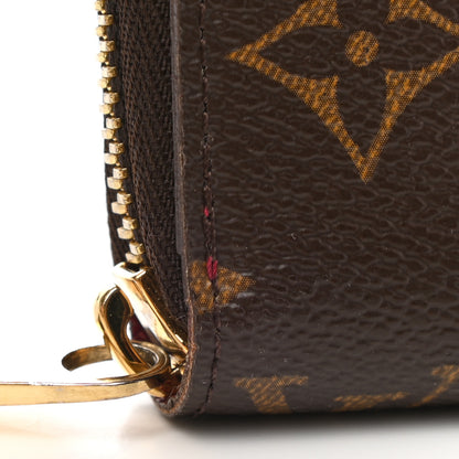 Louis Vuitton Monogram Zippy Wallet Fuchsia 7 of 8