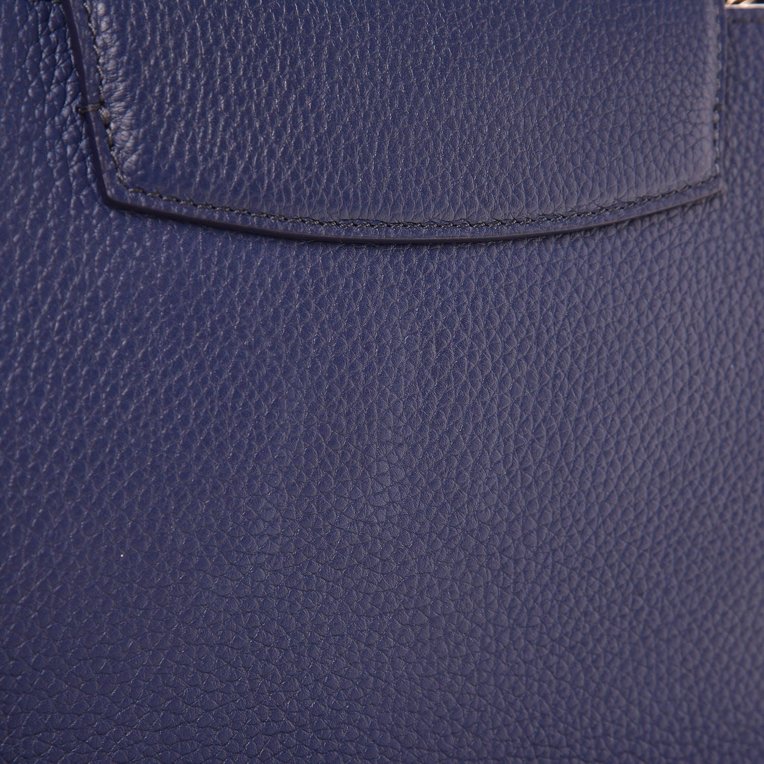 Louis Vuitton Taurillon Python Capucines PM Blue Marine 18 of 19