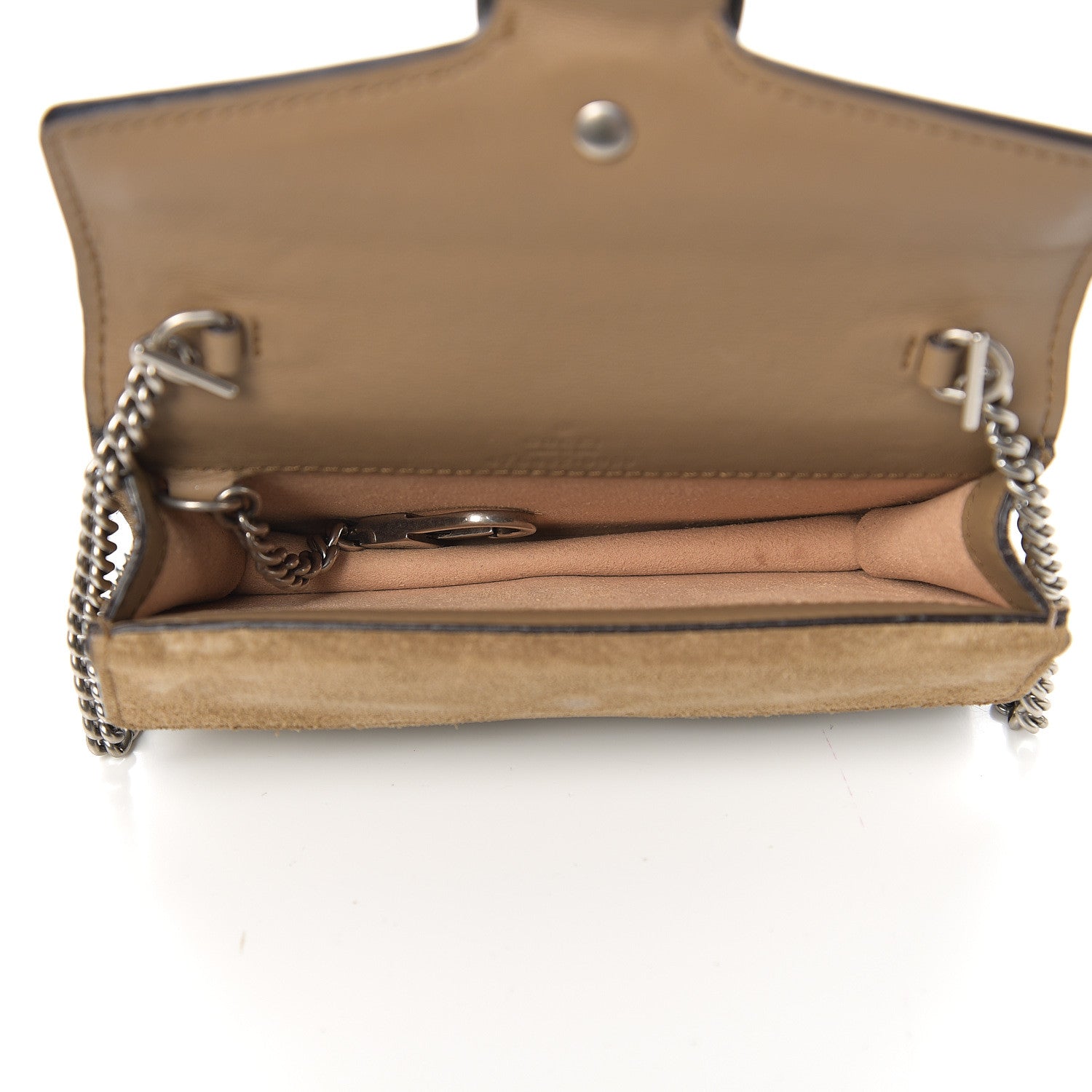 Gucci GG Supreme Monogram Super Mini Dionysus Shoulder Bag Taupe 4 of 8