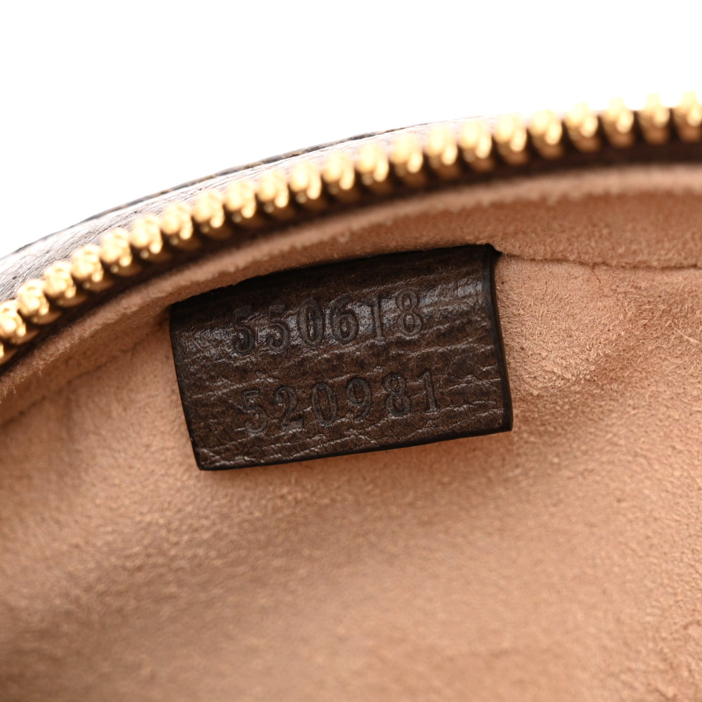 GG Supreme Monogram Web Mini Ophidia Round Shoulder Bag Brown