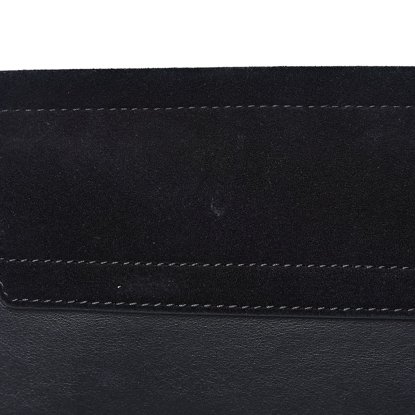Suede Calfskin Medium Faye Shoulder Bag Black