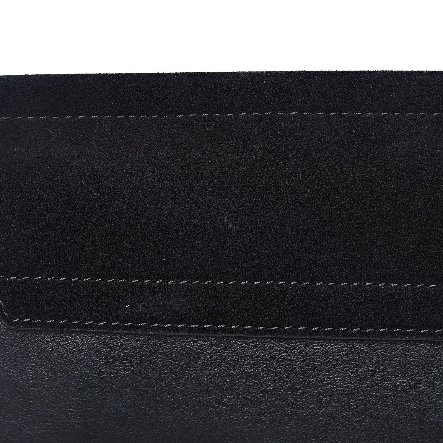 Chloe Suede Calfskin Medium Faye Shoulder Bag Black 9 of 19