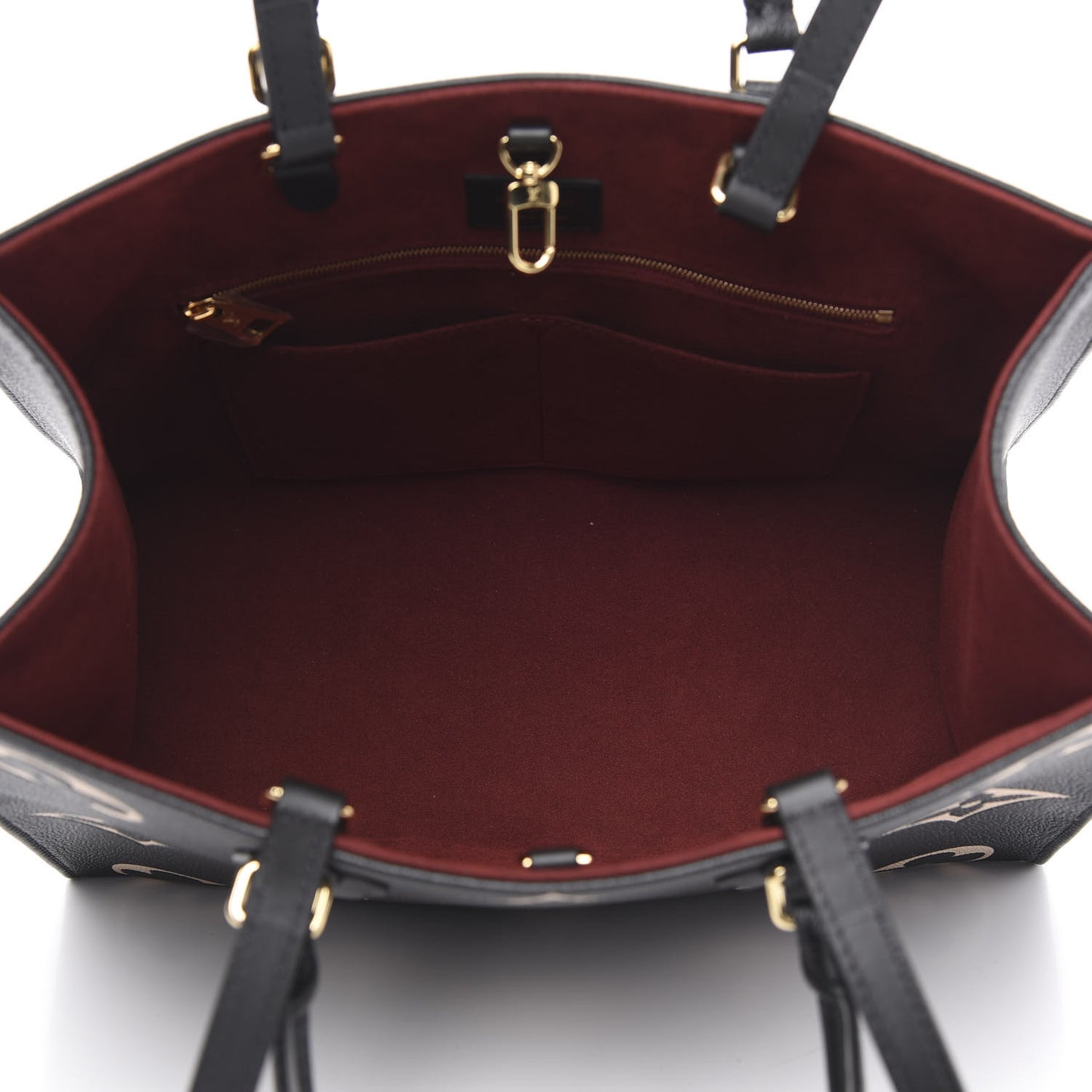 Empreinte Monogram Giant Onthego MM Black Beige