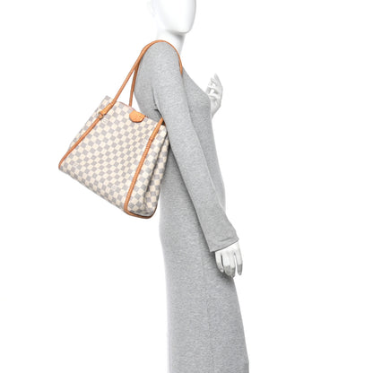 Louis Vuitton Damier Azur Propriano Rose Ballerine 2 of 15