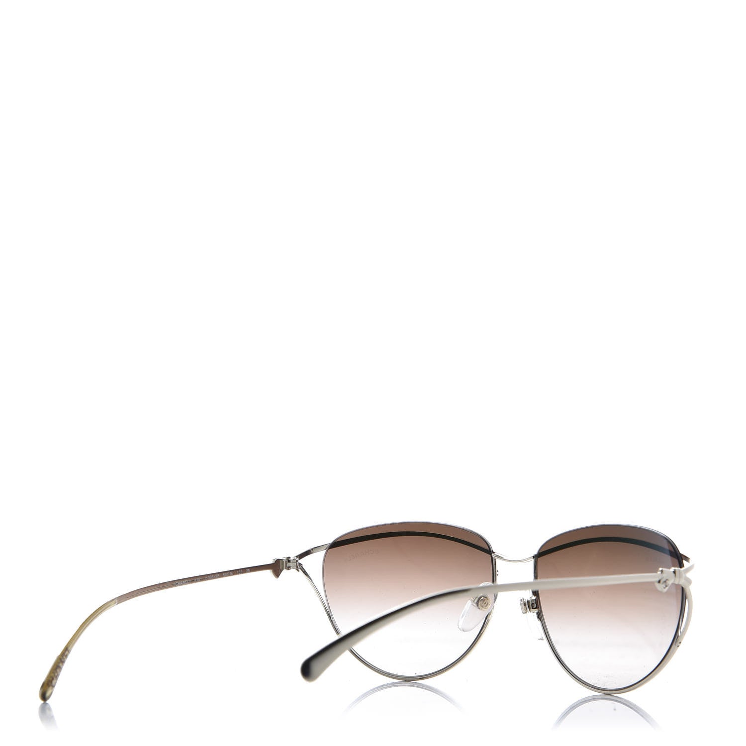 Chanel Cat Eye Sunglasses 4181 Gold 4 of 10