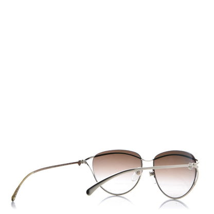 Chanel Cat Eye Sunglasses 4181 Gold 4 of 10