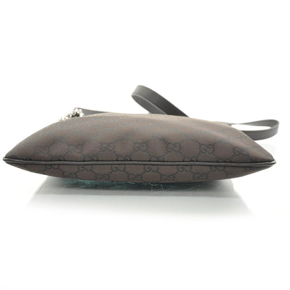 Gucci Nylon Monogram Jolicoeur Charms Messenger Brown 4 of 9