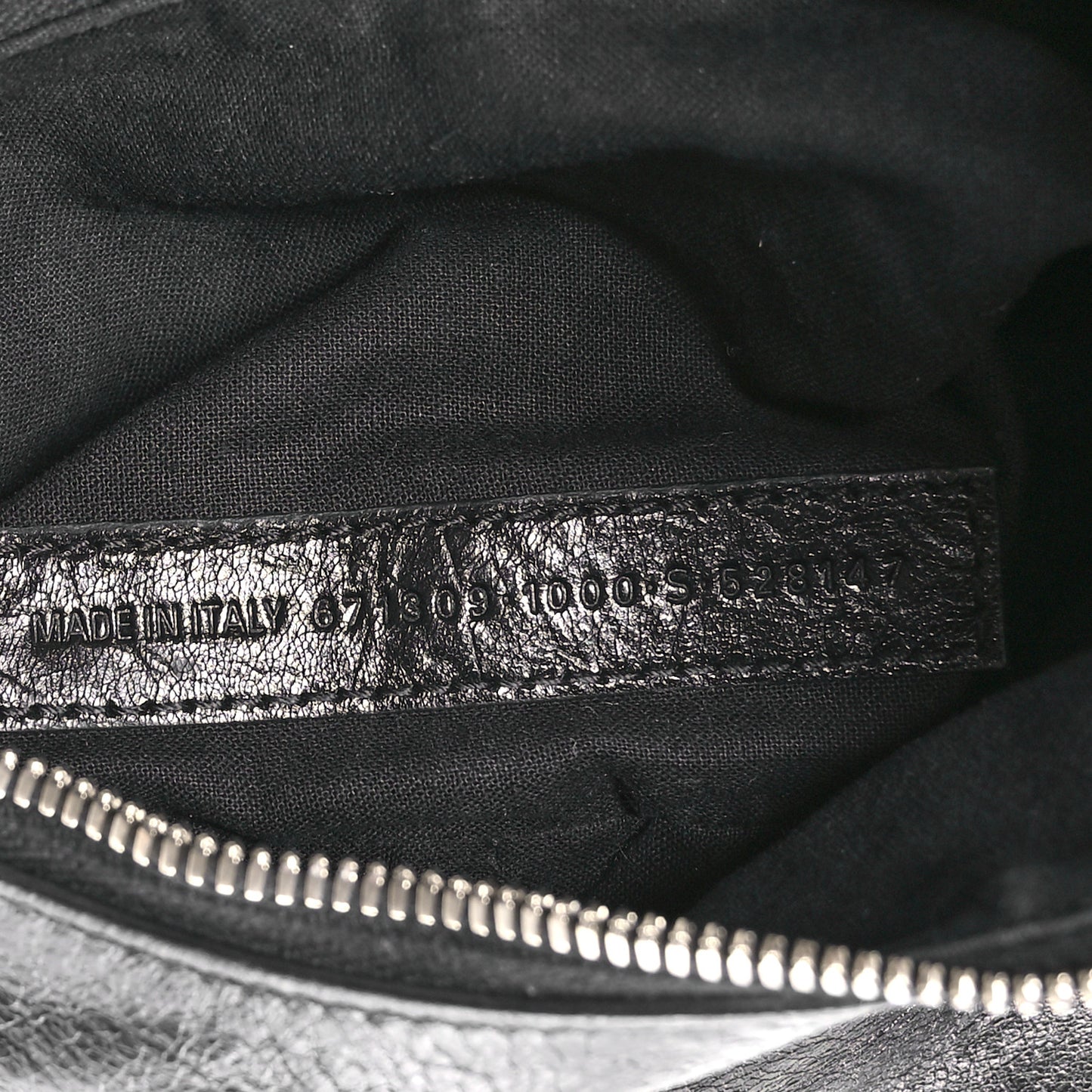 Agneau Arena Le Cagole Shoulder Bag XS Black