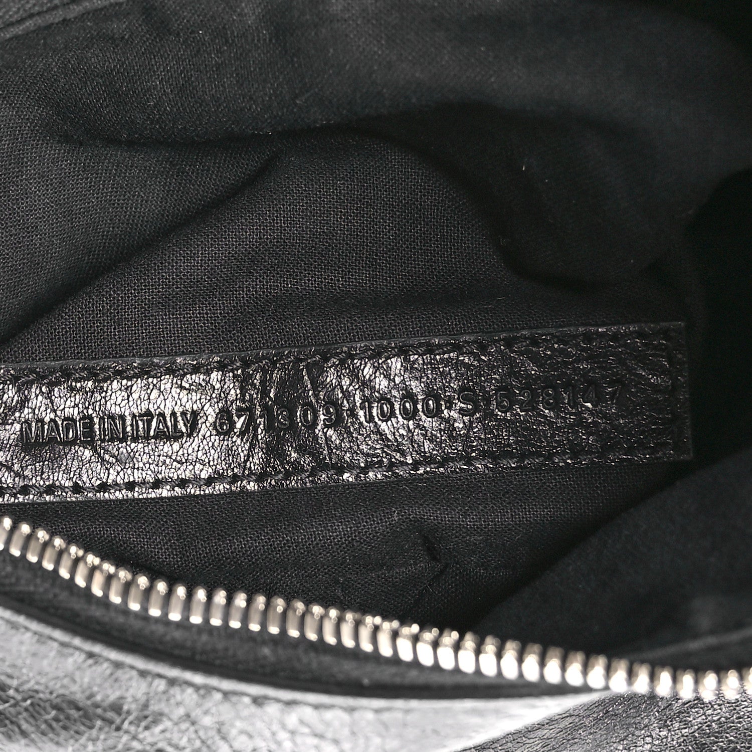 Balenciaga Agneau Arena Le Cagole Shoulder Bag XS Black 8 of 16