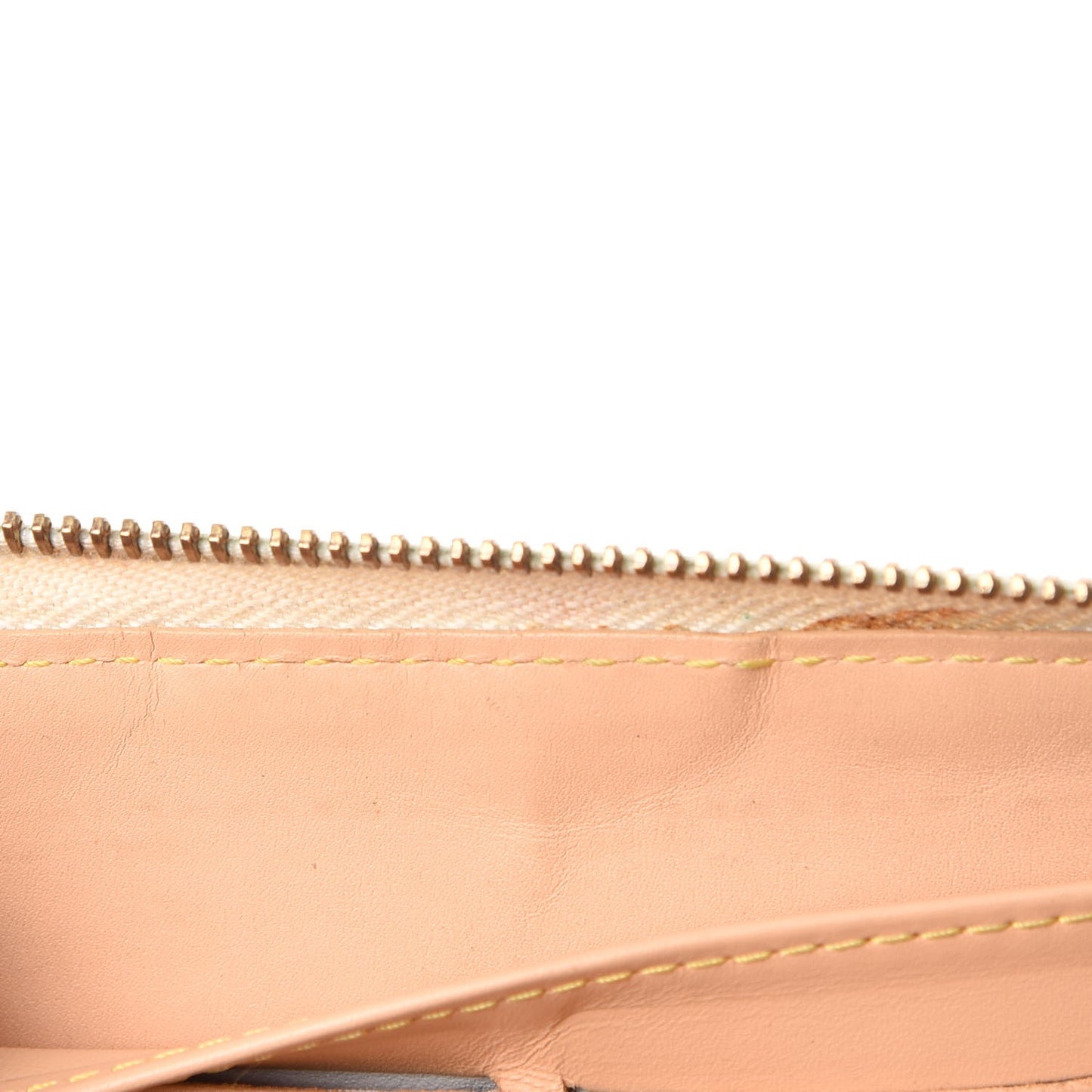 Monogram Multicolor Zippy Wallet White