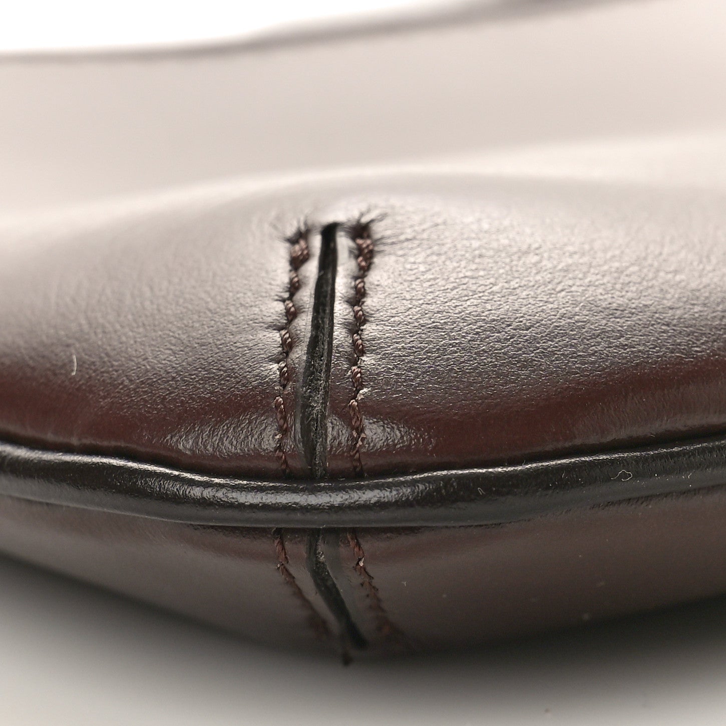 Jacquemus Smooth Calfskin Le Bisou Perle Medium Brown 8 of 11