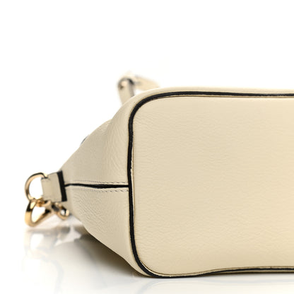 Chloe Suede Calfskin Mini Faye Backpack Off White 9 of 10
