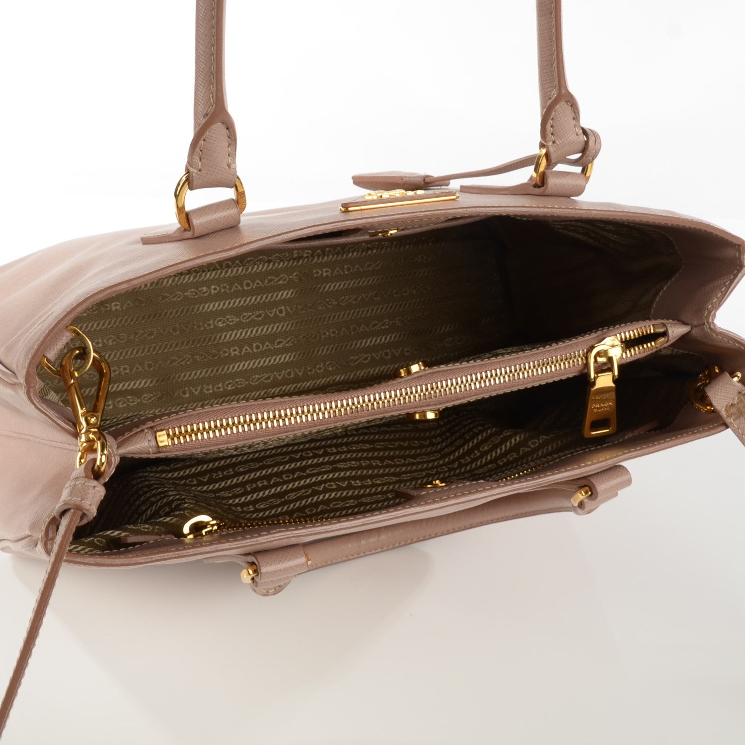 Prada Saffiano Lux Medium Tote Cammeo 11 of 11