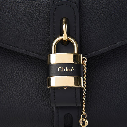 Chloe Grained Calfskin Medium Aby Day Shoulder Bag Black 11 of 11
