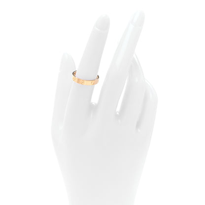 Cartier 18K Yellow Gold 3.5mm LOVE Wedding Band Ring 54 6.75 2 of 4