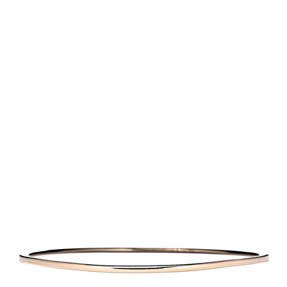 Tiffany 18K Yellow Gold Slim Bangle Bracelet 3 of 4
