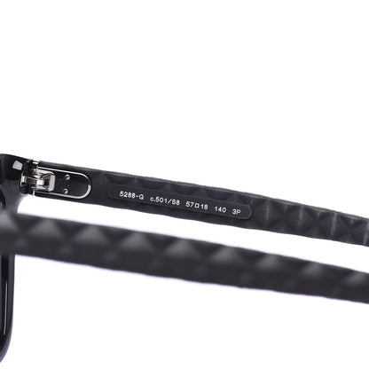 Chanel Acetate Quilted Polarized Butterfly CC Sunglasses 5288-Q Black 5 of 7