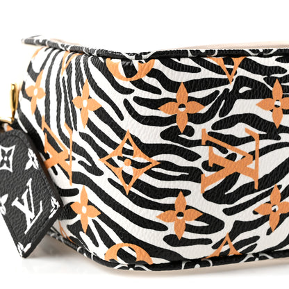 Louis Vuitton Monogram Giant Jungle Beach Pouch Ivory 7 of 8