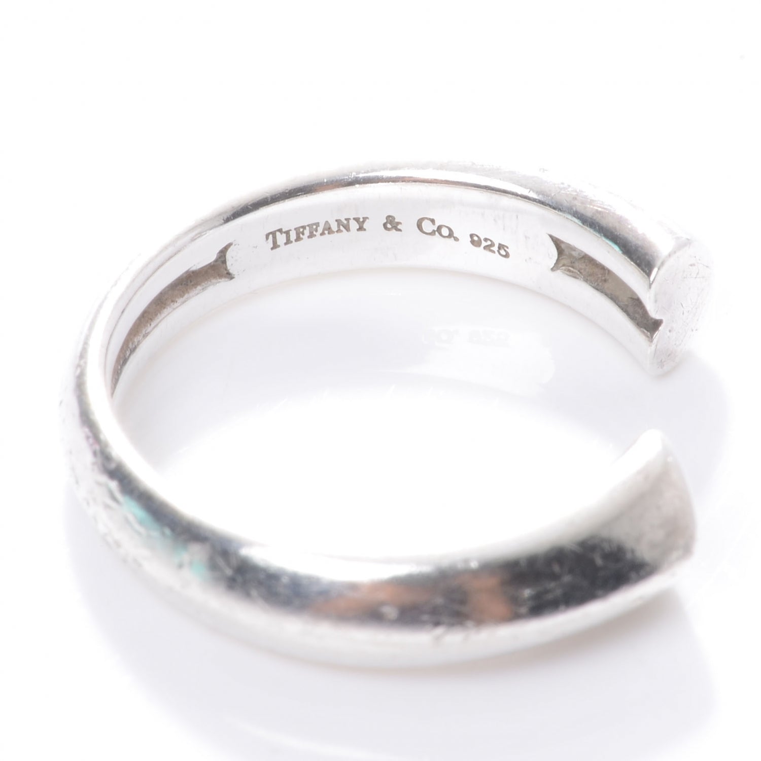 Tiffany Sterling Silver Paloma Picasso Tenderness Heart Ring 5.5 3 of 5