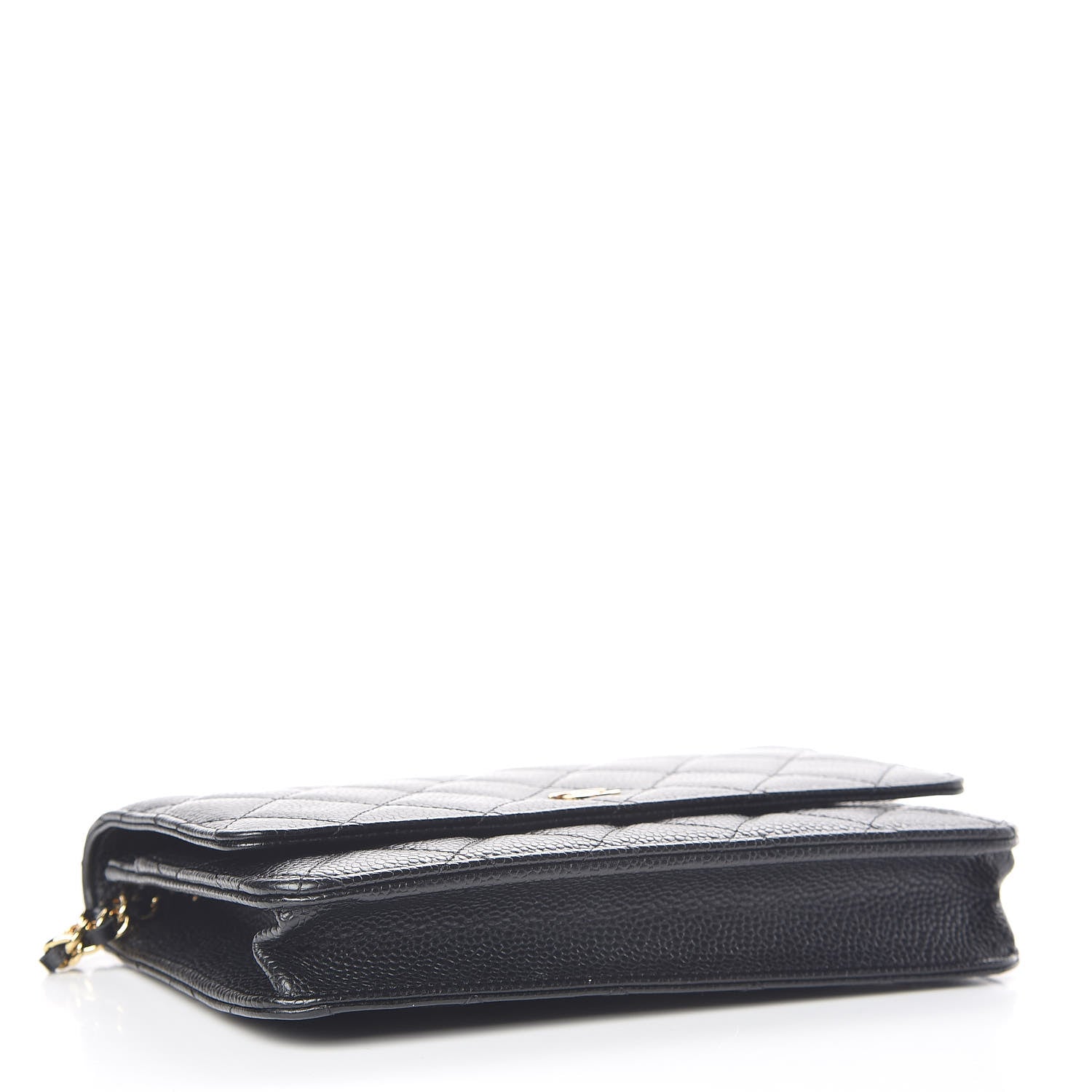 Chanel Caviar Quilted Wallet On Chain WOC Black 4 of 11