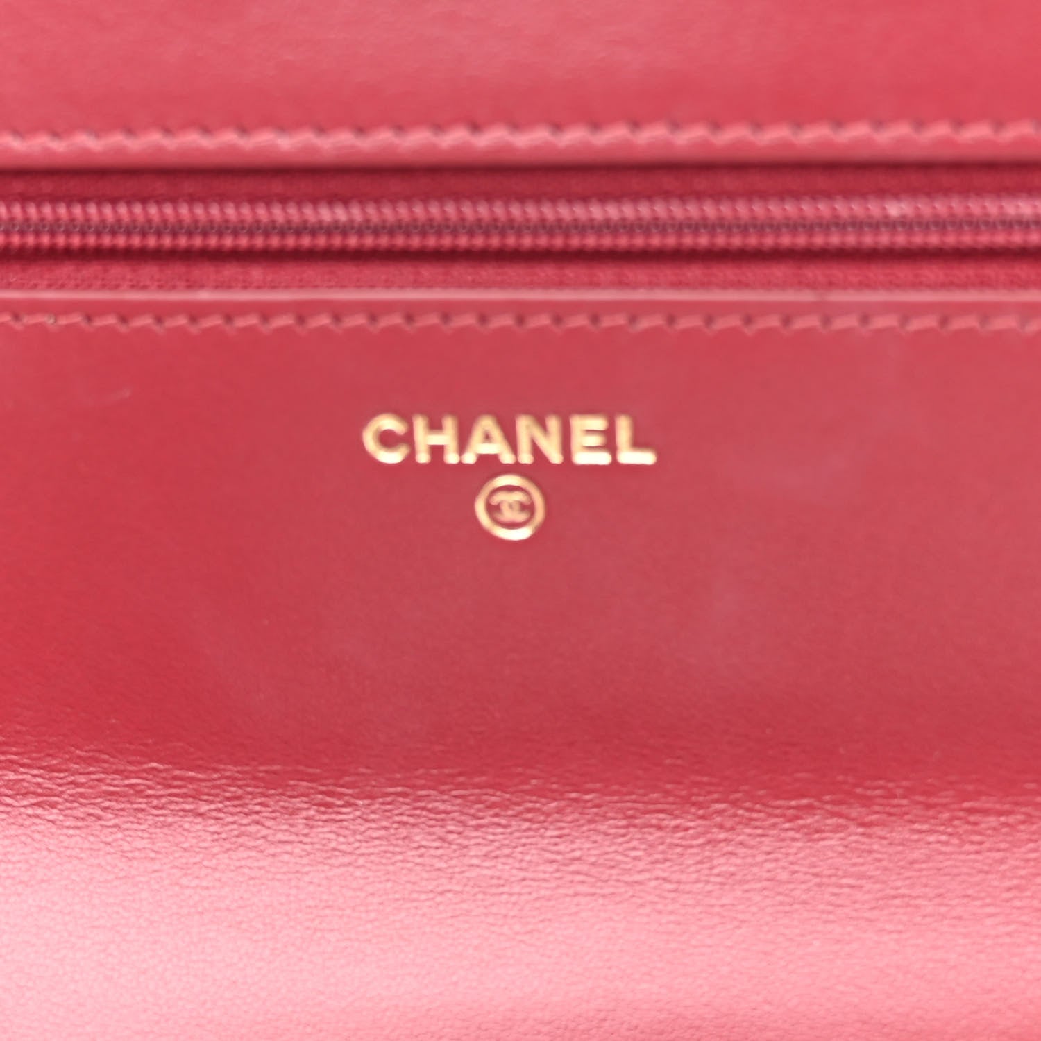 Chanel Calfskin Quilted Perfect FIt Wallet On Chain WOC Burgundy 6 of 11