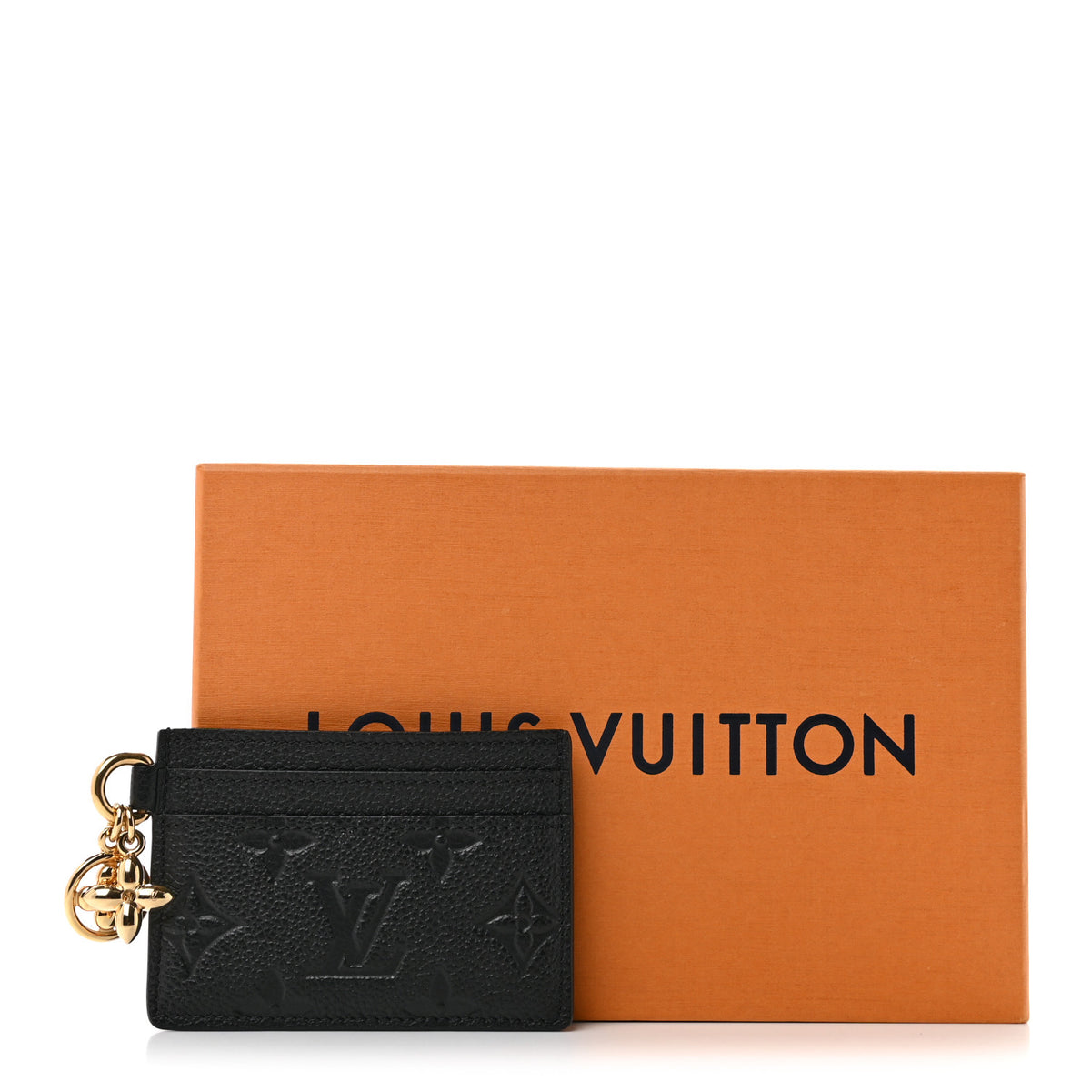 Empreinte Monogram LV Charms Card Holder Black