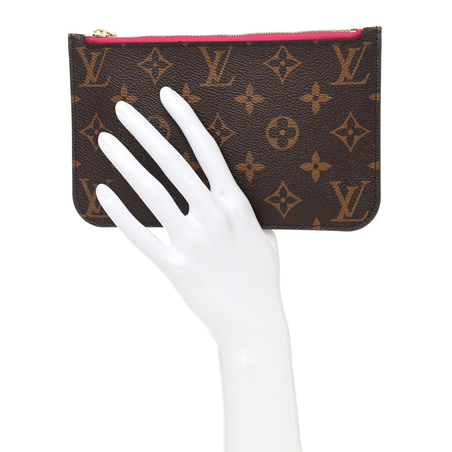Louis Vuitton Monogram Neverfull PM Pochette Pivoine 2 of 6