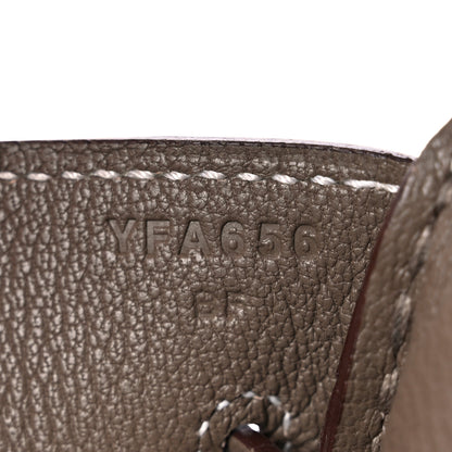 Hermes Togo Birkin 30 Etoupe 7 of 9