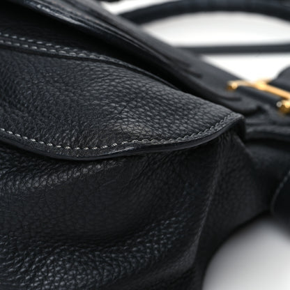 Chloe Calfskin Medium Marcie Satchel Black 13 of 14