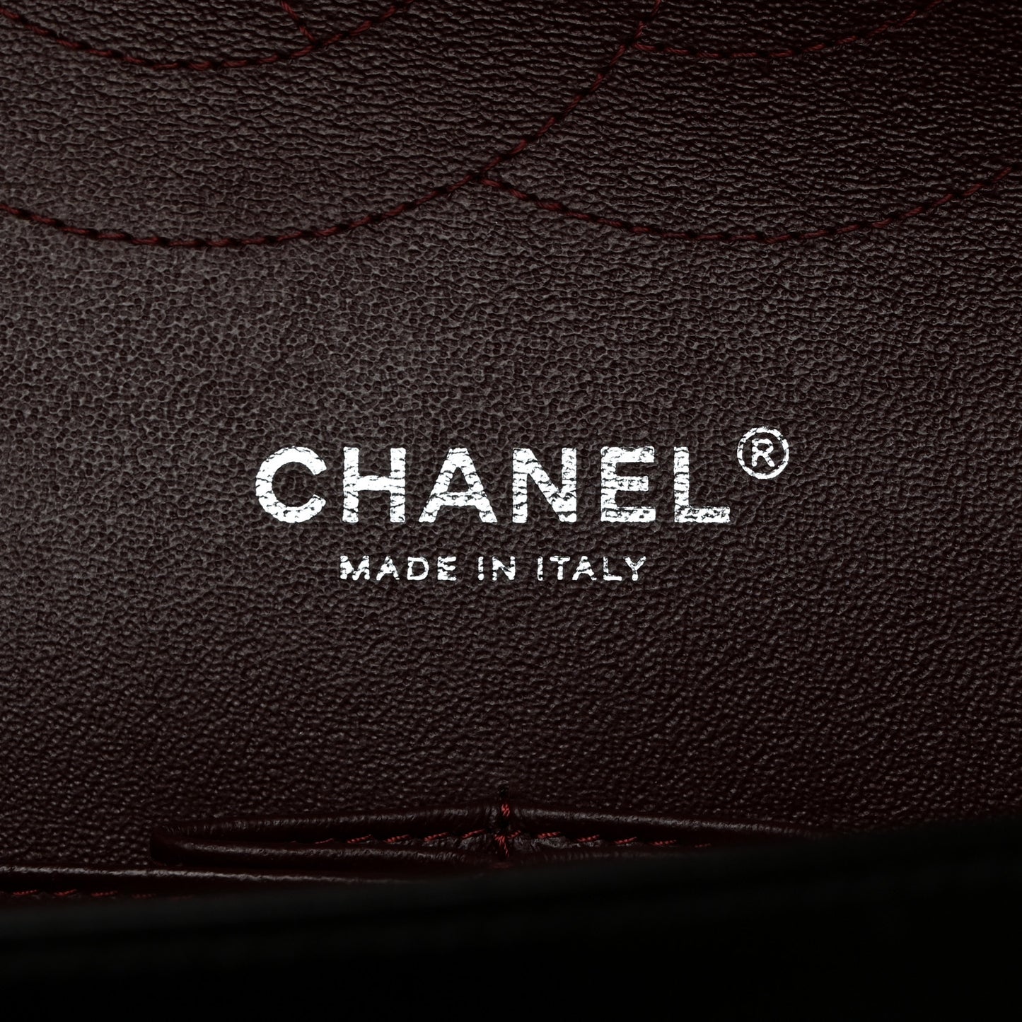 Lambskin Quilted Jumbo Double Flap Black