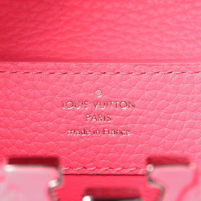 Louis Vuitton Taurillon Capucines Mini Fluo Pink 6 of 8