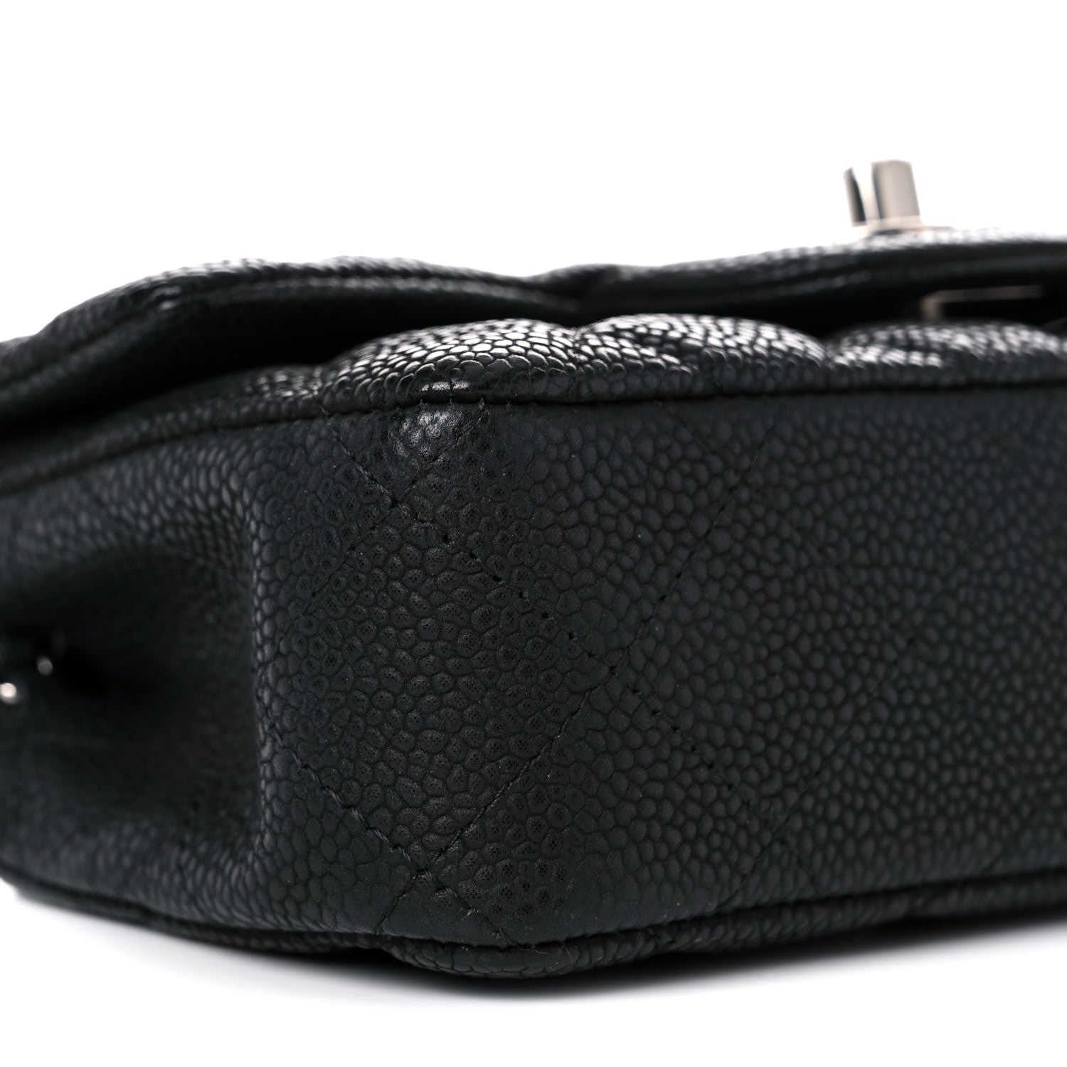 Chanel Caviar Quilted Extra Mini Flap Black 8 of 10