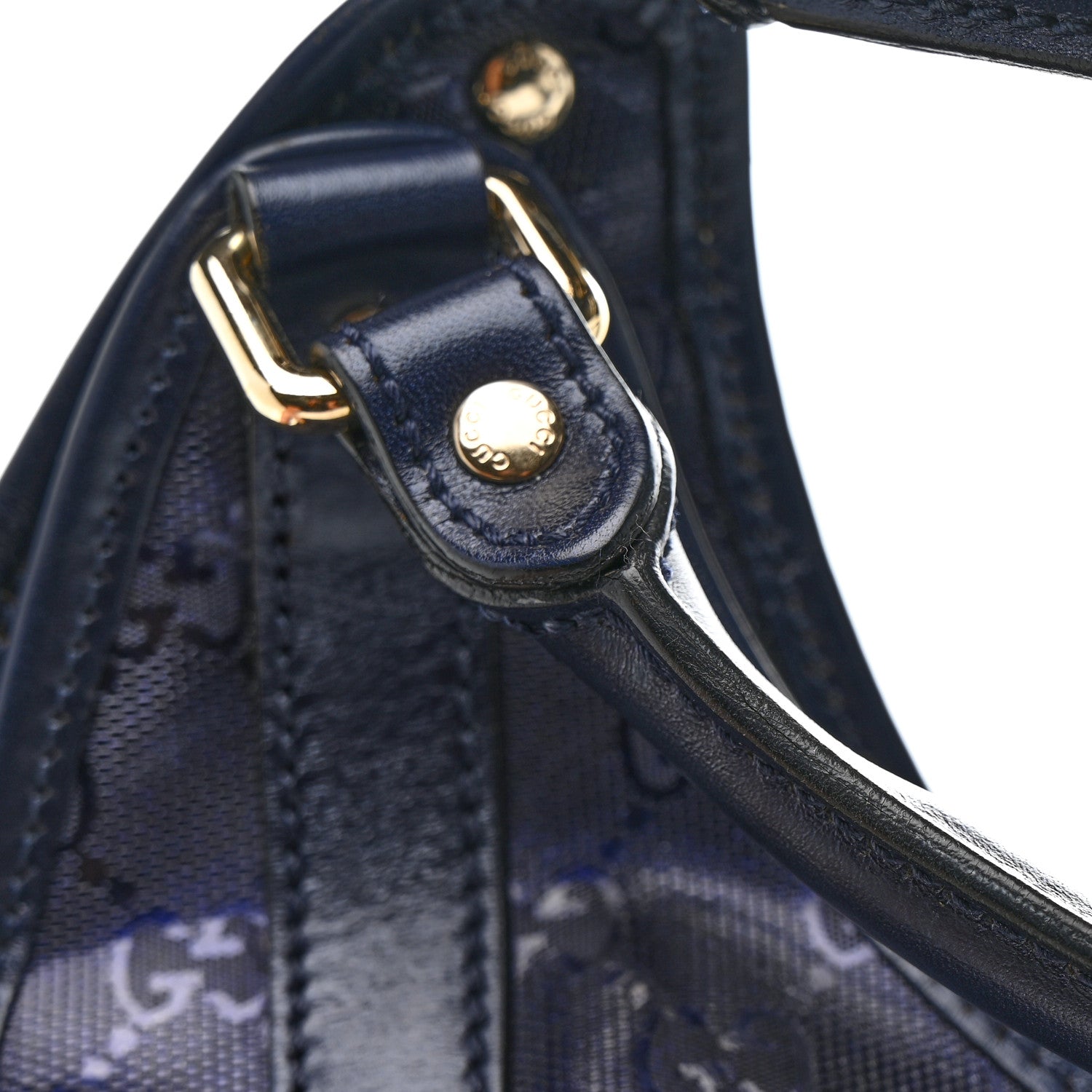 Gucci Imprime Monogram Joy Medium Shoulder Bag Navy 18 of 20