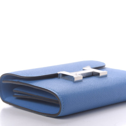 Hermes Epsom Constance Short Wallet Mykonos 7 of 11