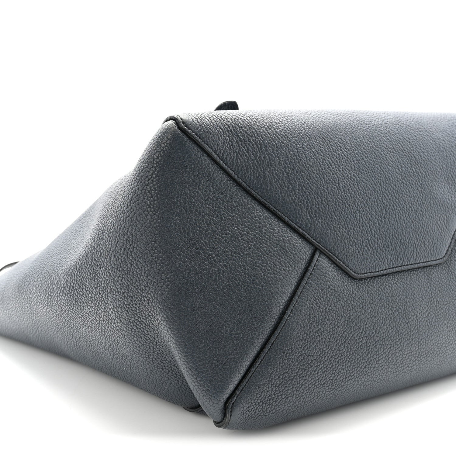 Celine Soft Grained Calfskin Small Belt Cabas Phantom Slate 8 of 9