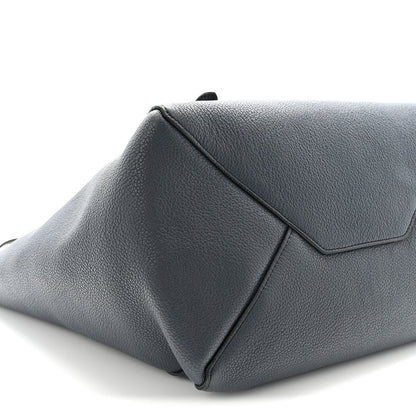 Celine Soft Grained Calfskin Small Belt Cabas Phantom Slate 8 of 9