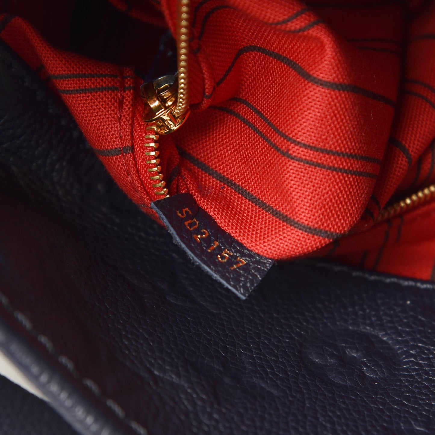 Empreinte Artsy MM Marine Rouge