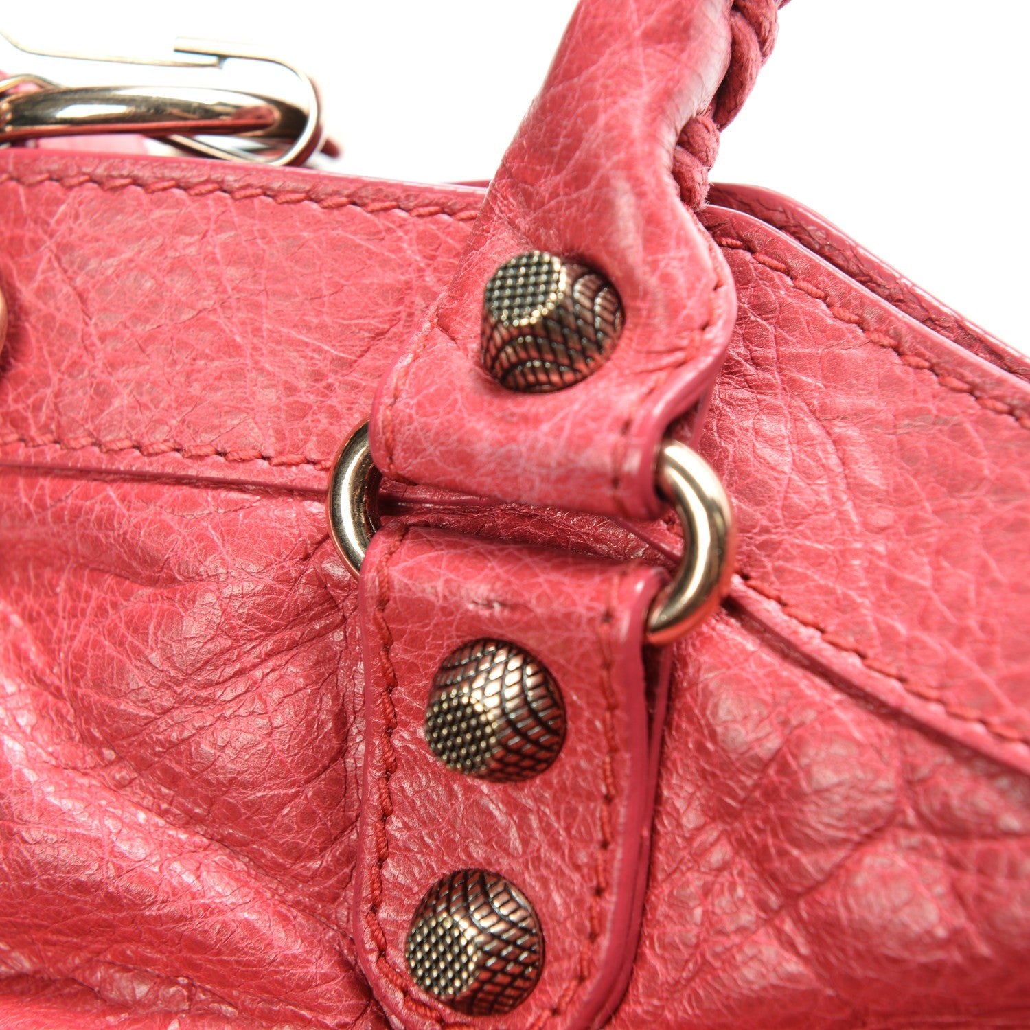 Balenciaga Agneau Giant 12 Rose Gold Hardware Town Rose Thulian 10 of 12