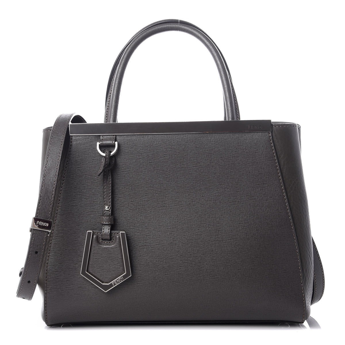 Vitello Elite Petite 2Jours Tote Asphalt