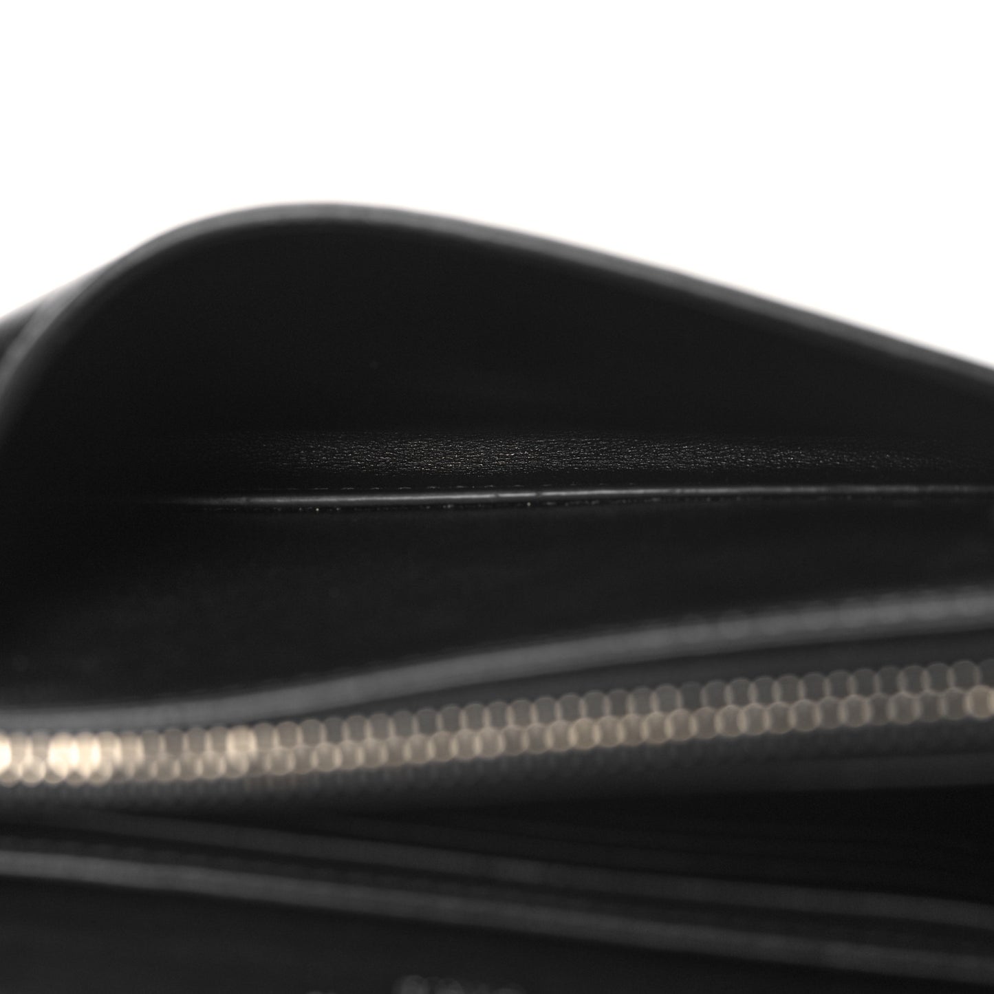 Calfskin Monogram Sunset Chain Wallet Black